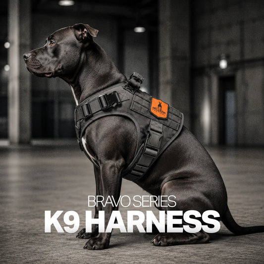 Chew resistant, unchewable, chew proof dog harness | Hellgar Tactical