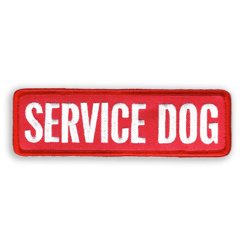 Service Dog Patch - Red hellgar tactical