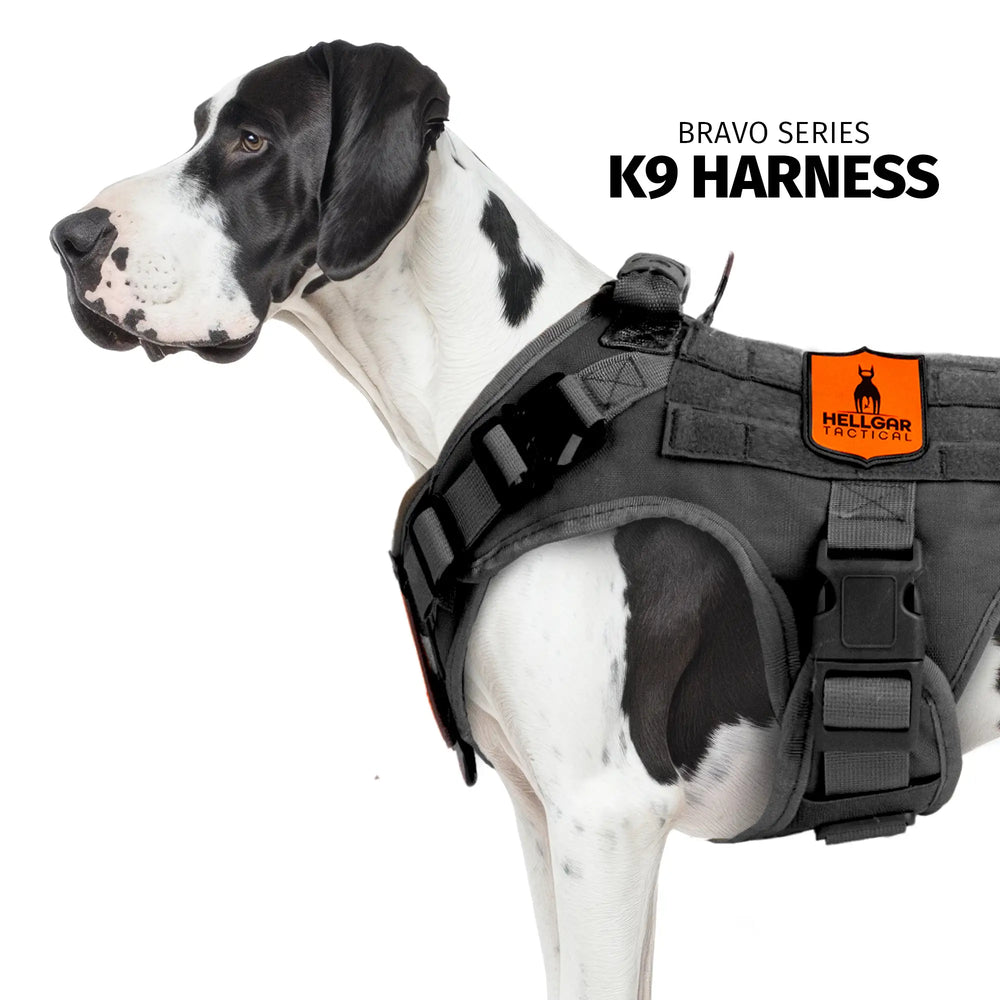 Dog harness service dog, no pull dog harness with handle – Hellgar Tactical