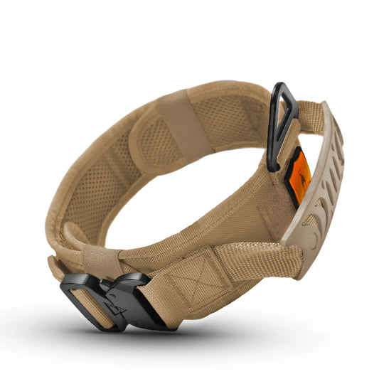 Hellgar Tactical, thick dog collar, tactical dog collar, heavy duty dog collar