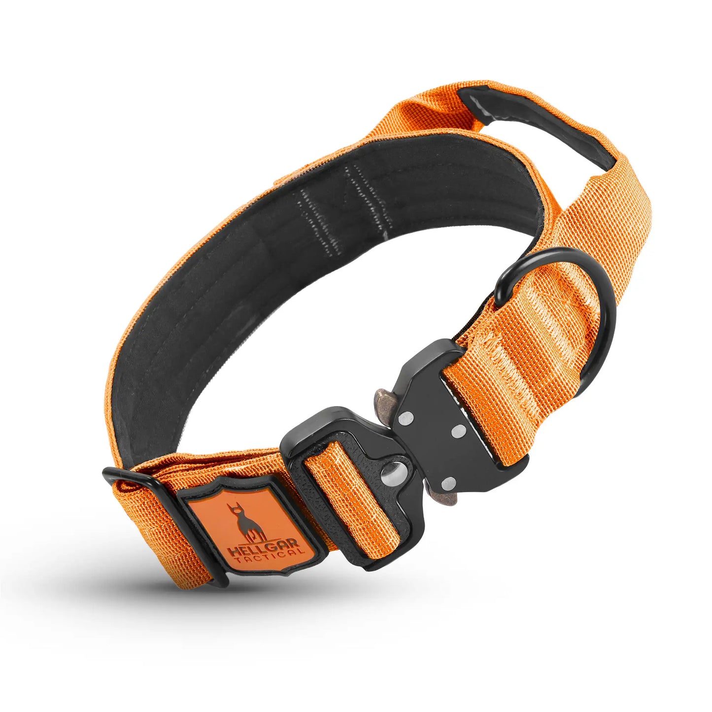 1.5 inch Echo Tactical Dog Collar | Hi-Vis Orange