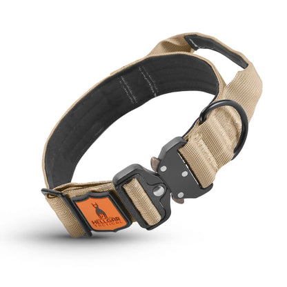 1.5 inch Echo Tactical Dog Collar | Hi-Vis Orange