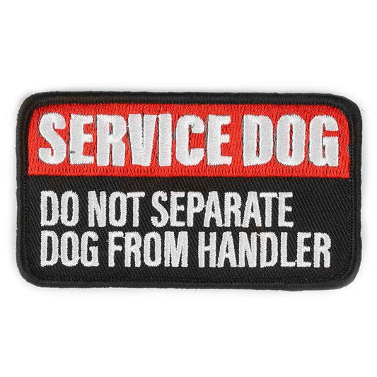 Service Dog - Do Not Separate Dog From Handler Patch hellgar tactical